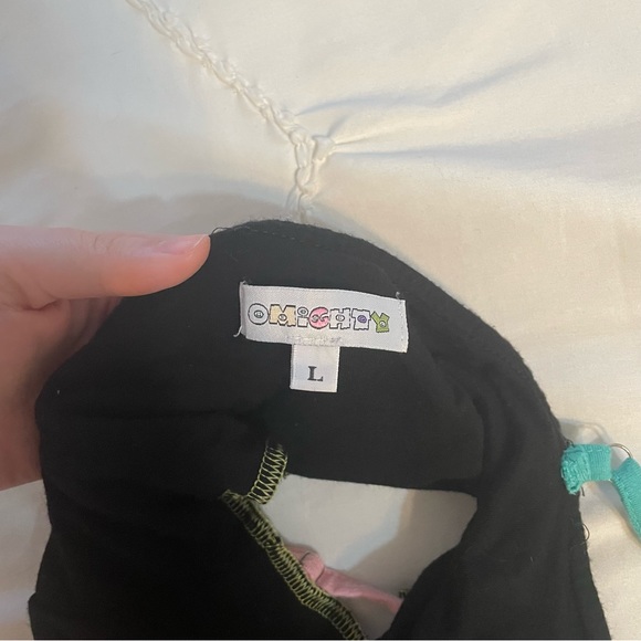 Omighty Black Stitched Tank Top - Picture 2 of 3